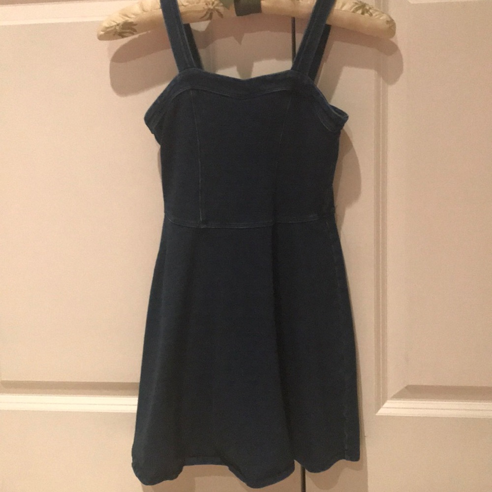 Abrecombie stretch denim dress.